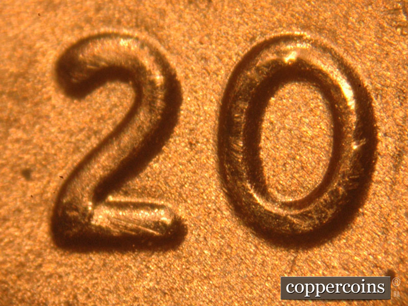 2016 Lincoln cent obverse, CopperCoins die 2016P•1DO•005.