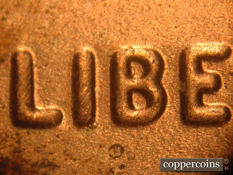 Die-stage B marker on 2016P•1DO•005 (2016 Doubled Die Obverse).