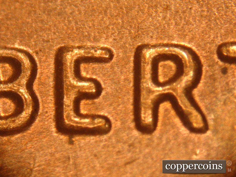 Die-stage A marker on 2016P•1DO•006 (2016 Doubled Die Obverse).