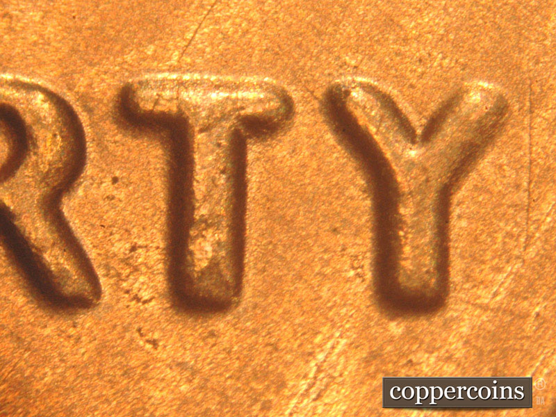 Die-stage B marker on 2016P•1DO•010 (2016 Doubled Die Obverse).