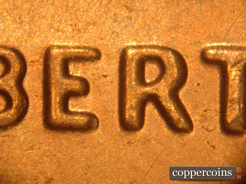 Die-stage B marker on 2016P•1DO•010 (2016 Doubled Die Obverse).