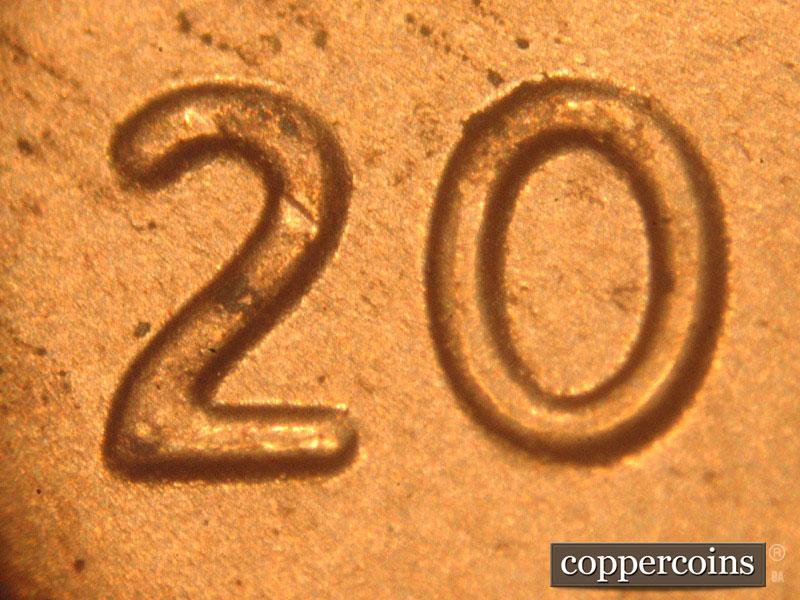 2016 Lincoln cent obverse, CopperCoins die 2016P•1DO•011.