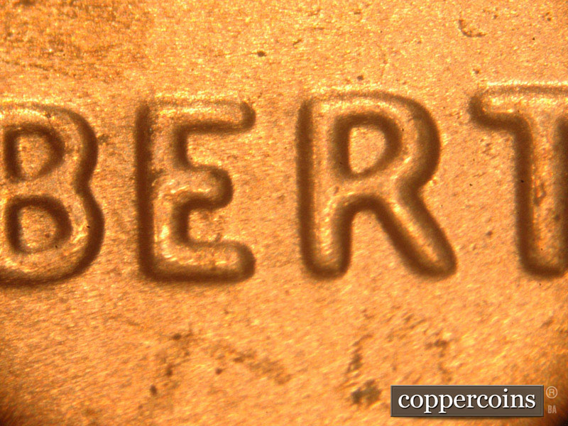 Die-stage B marker on 2016P•1DO•011 (2016 Doubled Die Obverse).