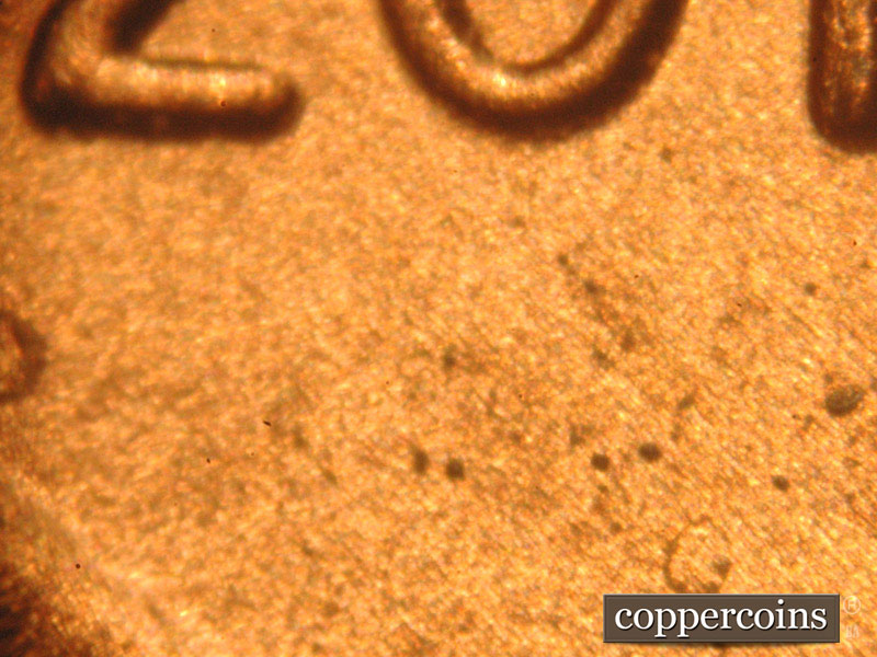 Die-stage B marker on 2016P•1DO•011 (2016 Doubled Die Obverse).