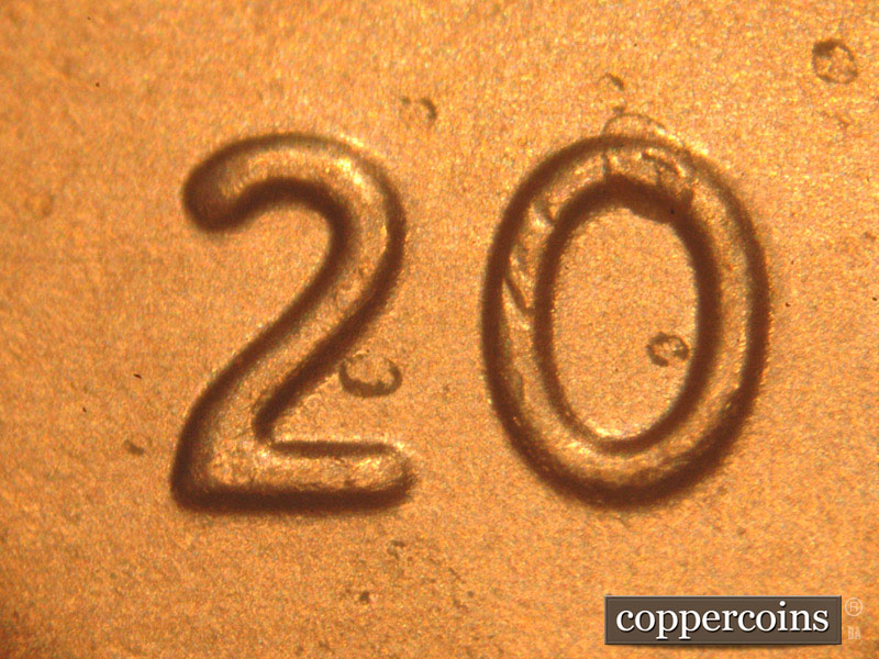 2016 Lincoln cent obverse, CopperCoins die 2016P•1DO•012.