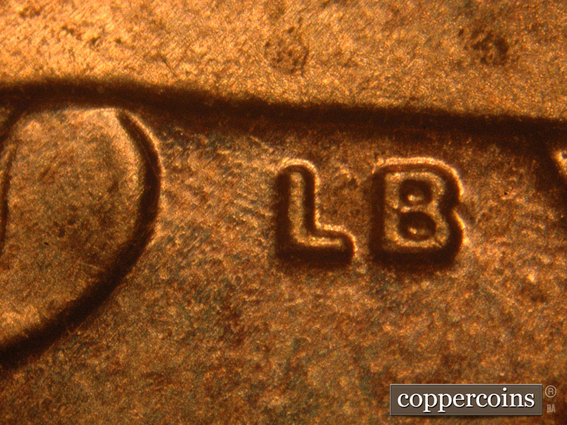 Die-stage B marker on 2016P•1DO•014 (2016 Doubled Die Obverse).