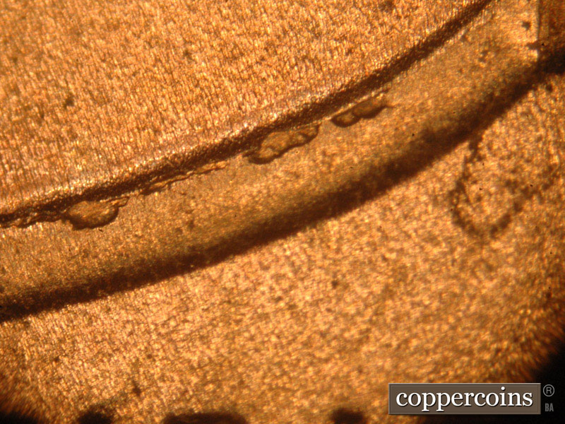 Die-stage C marker on 2016P•1DO•016 (2016 Doubled Die Obverse).