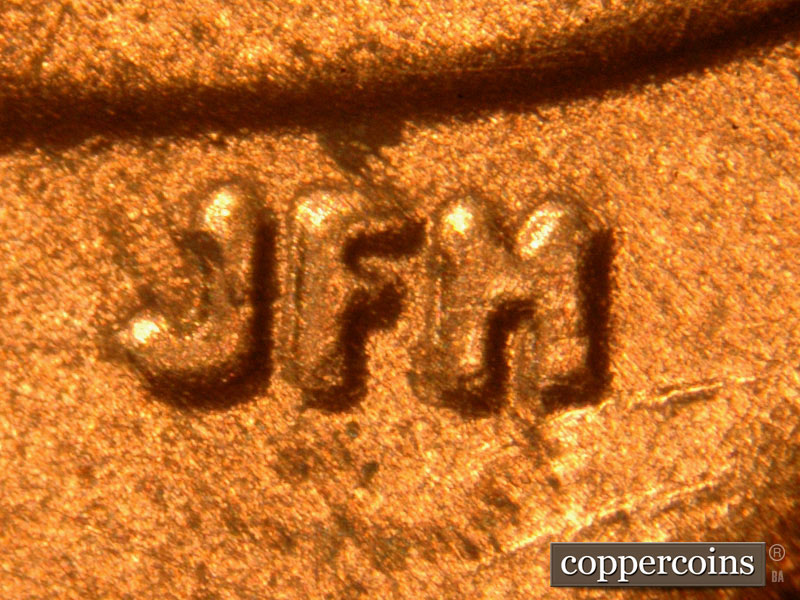 Die-stage C marker on 2018D•1DR•001 showing Separation on the initials JFM.