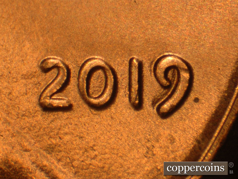 Die-stage A marker on 2019P•1DO•010 showing A strong SE spread on the date.
