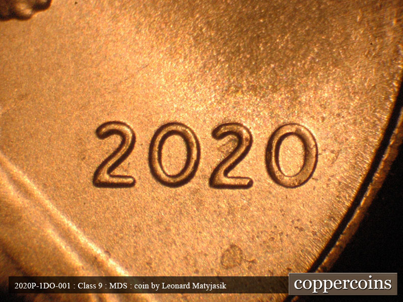 Die-stage B marker on 2020P•1DO•001 showing Date for reference.