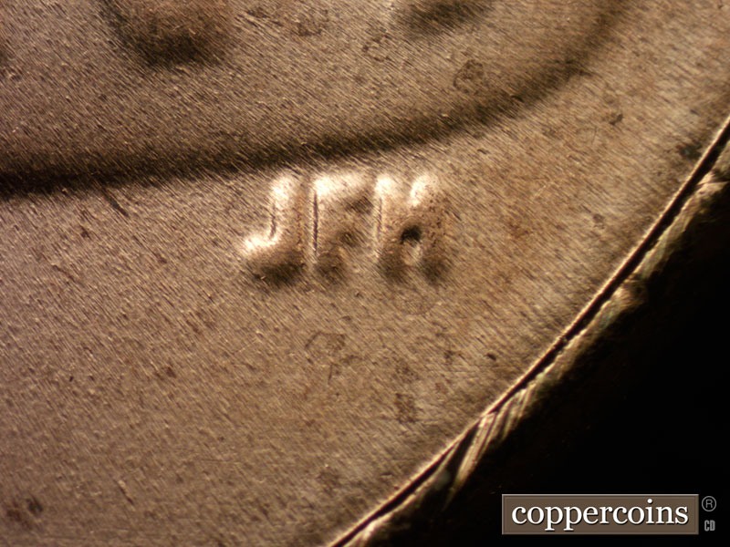 Die-stage C marker on 2023D•1DR•002 showing Extra thickness on JFM.