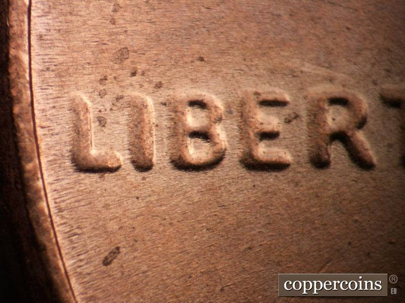 Die-stage C marker on 2024P•1DO•001 showing Doubling shows on LIBERTY.